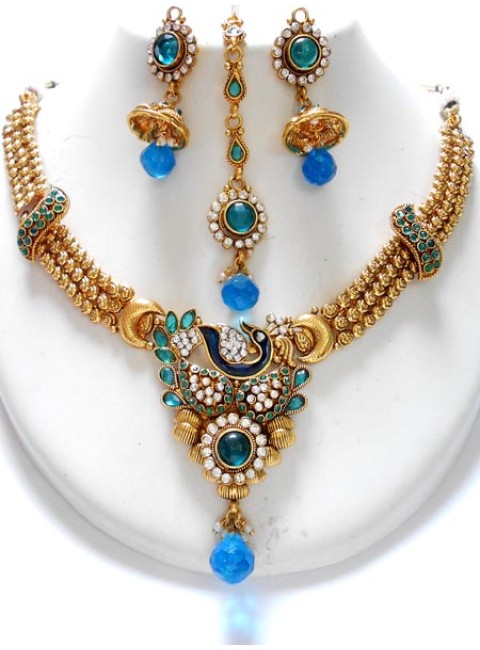 Polki Necklace Set